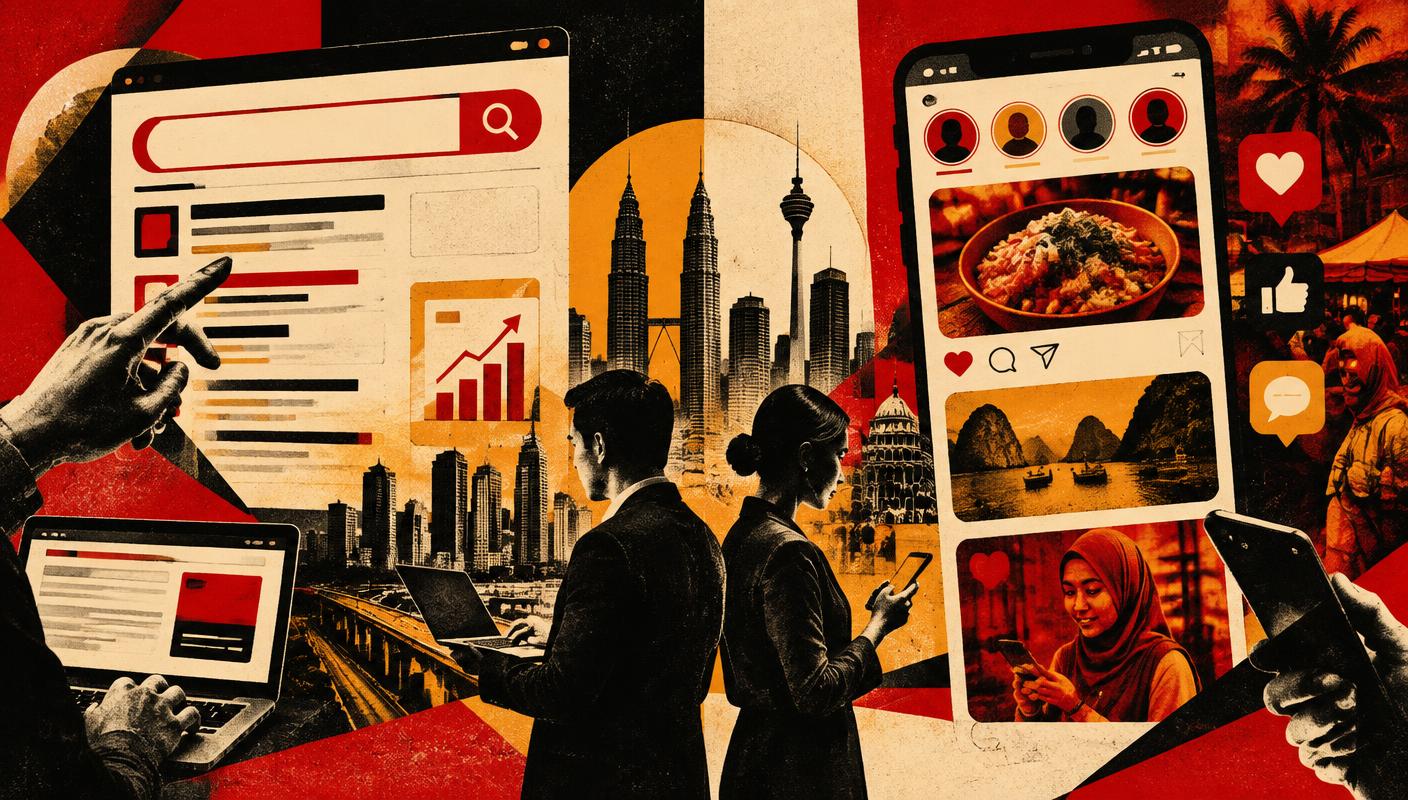 Editorial illustration for Google Ads vs Meta Ads for Malaysian Businesses: Choose by Intent